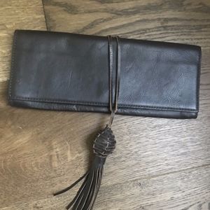 Banana Republic Leather Clutch